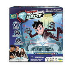 Moose Racing Mission: Diamond Heist Game Board With Spy, Challenges And Instructions, Multi (91009)