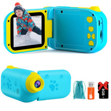 AILEHO Kids camera Video camcorder - Digital camera for Kids, 12M 1080P Toddler camera Toys for Boys girls, Birthday Idea for Kids with 32g TF card