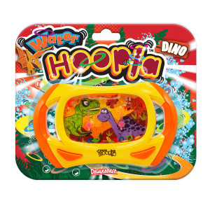Water Hoopla - Dinosaur From Deluxebase. Jurassic Retro Toys Water Handheld Game. Ring Toss Hand Held Mini Arcade Games For Kids And Adults