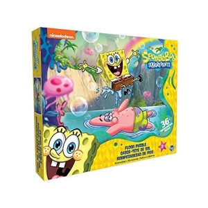 Spongebob Squarepants - Kids Floor Puzzle. Educational Gifts For Boys And Girls. Colorful Pieces Fit Together Perfectly. Great Birthday Gift For Boys, And Girls