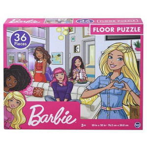 Barbie - Kids Floor Puzzle. Educational Gifts For Boys And Girls. Colorful Pieces Fit Together Perfectly. Great Preschool Aged Learning Gift.