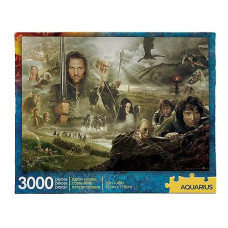 Aquarius Lord Of The Rings (3000 Piece Jigsaw Puzzle) - Officially Licensed Lord Of The Rings Merchandise & Collectibles - Glare Free - Precision Fit - 32 X 45 Inches