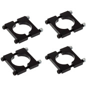 Vgoohobby 4Pack Cnc Alloy 16Mm Tube Boom Holder Mount Motor Clamp Clip Seat Compatible With Rc Diy Aircraft Quadcopter Hexacopter