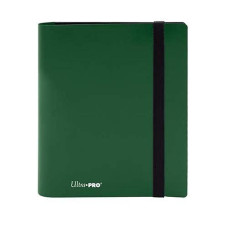 Ultra Pro E-15380 Eclipse 4 Pocket Pro Binder-Forest Green