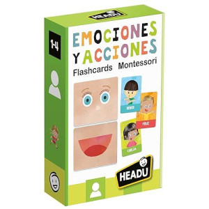 Headu Playing Cards Heraclio Fournier - Children'S Educational Game To Develop And Recognize Emotions, Multicoloured 1045697