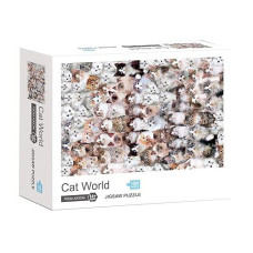 Toynk - Cat World 1000 Piece Jigsaw Puzzle