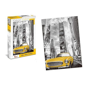 Toynk Collected Colors New York Taxi 1000 Piece Jigsaw Puzzle