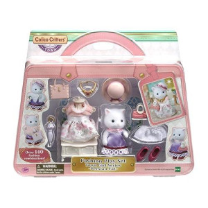 Calico Critters Fashion Playset, Town Girl Series - Persian Cat: Dress Up Your Critter In Stylish Outfits!