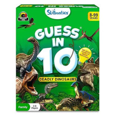 Skillmatics Card Game - Guess In 10 Dinosaurs, Perfect For Boys, Girls, Kids, And Families Who Love Toys, Board Games, Gifts For Ages 8, 9, 10 & Up