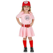 A League Of Their Own Toddler Dottie Baseball Costume 4T