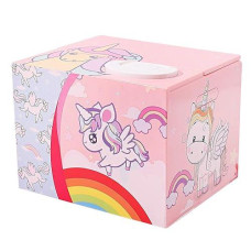 Cartoon Piggy Bank Kids Cash Coin Can, Cute Electronic Safe Saving Smart Voice Prompt Mischief Money Box Piggy-Bank, For Girls & Boys Birthday Christmas (Lovely Unicorn)