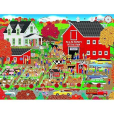 Roseart - Home Country - Plumly'S Petting Farm - 1000 Piece Jigsaw Puzzle For Adults