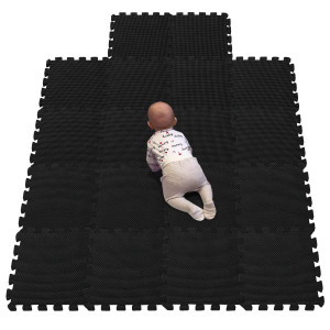 Yiminyuer� 18 Tiles (30Cm�30Cm�1Cm Each Tile) Baby Soft Puzzle Play Mats, Kids Thick Eva Foam Floor, Toddlers & Children'S Soft Interlocking Mat R04G301018