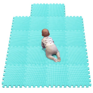 Yiminyuer� 18 Tiles (30Cm�30Cm�1Cm Each Tile) Baby Soft Puzzle Play Mats, Kids Thick Eva Foam Floor, Toddlers & Children'S Soft Interlocking Mat R08G301018