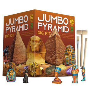 Xxtoys Ancient Egyptian Pyramids Dig Kit Gem Excavation Set Stem Science Educational Toys Archaeology Gifts For Boys & Girls