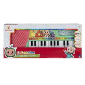Cocomelon First Act Musical Keyboard, 23 Keys; Music And Abc Songs Pre-Recorded, Educational Music Toys, Carry N