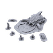 Kraken, 3D Printed 28mm Miniatures for Tabletop RPGs and Wargames