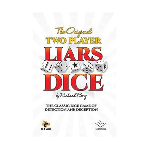 Mr. B Games Liars Dice 2 Player Edition Board Game