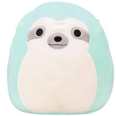 Squishmallows Official Kellytoy Plush 12" Aqua The Sloth- Ultrasoft Stuffed Animal Plush Toy