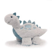 Tcbunny Baby Dinosaur Bedtime Stuffed Animal Plush Toy 15, Stephan(Stegosaurus-Grey)