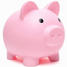 Xdrelec Cute Piggy Bank, Coin Bank For Boys And Girls, Children'S Plastic Shatterproof Money Bank,Children'S Toy Gift Savings Jar(Pink)