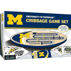 Masterpieces Game Day - Ncaa Michigan Wolverines - Officially Licensed Team Logo Cribbage Game