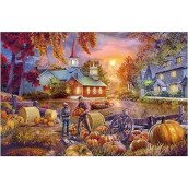 Tektalk 1000 Pieces Jigsaw Puzzles For Teens & Adults (Harvest)
