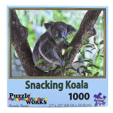 Snacking Koala Puzzle 1000 Pieces 27" X 20" Inch