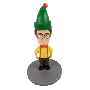 Surreal Entertainment The Office 8 Inch Gnerd Gnome Dwight Schrute Garden Gnome