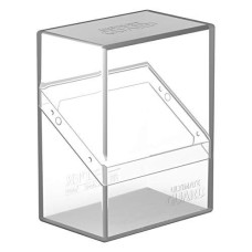 Ultimate guard Boulder 60+, Deck case for 60 Double-Sleeved Tcg cards, clear, Secure & Durable Storage for Trading card games, Soft-Touch Finish