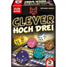 Schmidt Spiele 49384 Clever Hoch Drei, Dice Game From The Klein & Fein Series.