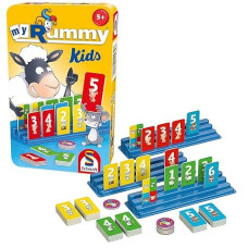 Schmidt Spiele 51439 Myrummy Kids, Bring Me With Game In A Metal Tin, Colourful