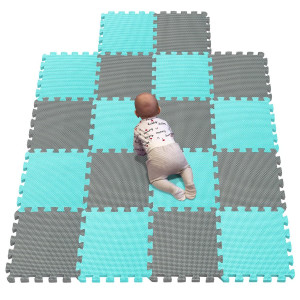 Yiminyuer� 18 Tiles (30Cm�30Cm�1Cm Each Tile) Baby Soft Puzzle Play Mats, Kids Thick Eva Foam Floor, Toddlers & Children'S Soft Interlocking Mat R08R12G301018