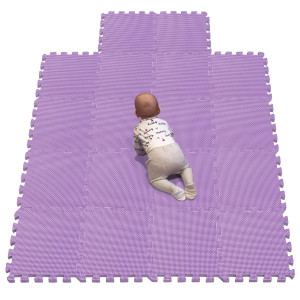 Yiminyuer� 18 Tiles (30Cm�30Cm�1Cm Each Tile) Baby Soft Puzzle Play Mats, Kids Thick Eva Foam Floor, Toddlers & Children'S Soft Interlocking Mat R11G301018