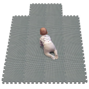 Yiminyuer� 18 Tiles (30Cm�30Cm�1Cm Each Tile) Baby Soft Puzzle Play Mats, Kids Thick Eva Foam Floor, Toddlers & Children'S Soft Interlocking Mat R12G301018