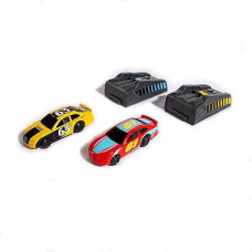 Far Out Toys Nascar Crash Circuit Vehicles (Pack Of 2) | Electric Powered Cars, 2 Flash Chargers | Race, Wreck, And Rebuild! | Capture The Momentum And Thrill Of Nascar