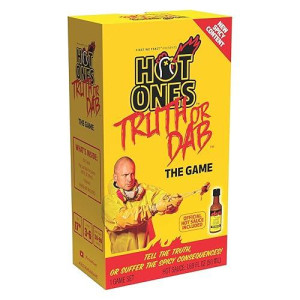 Wilder Games Hot Ones Truth Or Dab The Game - Hot Sauce Included (Ages 17+)