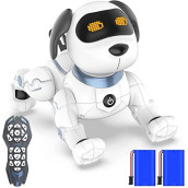 Robot Dog Toy For Kids, Okk Remote Control Robot Toy Dog And Programmable Toy Robot, Smart Dancing Walking Rc Robot Puppy, Interactive Voice Control Toys, Electronic Pets Gift For Boys Girls