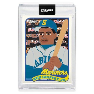 Topps PROJEcT 2020 card 88 - 1989 Ken griffey Jr by Keith Shore