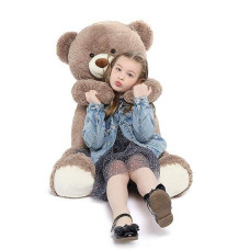 Tezituor Big Teddy Bear,40'' Giant Stuffed Animal Plush,Soft Gifts For Valentine, Christmas, Birthday.