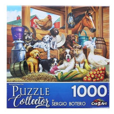 Lafayette Puzzle Factory Barnyard Puppy Pals Jigsaw Puzzle