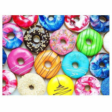 500 Pieces Jigsaw Puzzles Donuts For Adults And Teens And Kids Family Happy Gift Idea New