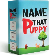 Name That Puppy - A Dog game for Kids Who Love Animals - This Super Silly game is Pawsome Fun for The Whole Family great Dog gift for Boys and girls