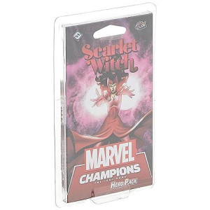 Marvel Champions The Card Game Scarlet Witch Hero Pack - Superhero Strategy Game, Cooperative Game For Kids And Adults, Ages 14+, 1-4 Players, 45-90 Minute Playtime, Made By Fantasy Flight Games
