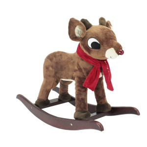 Rudolph the Red-Nosed Reindeer Musical & Light - Up Nose character Rocker - Rudolph