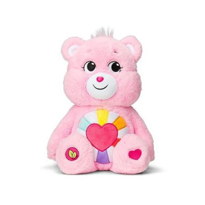 care Bears 14 Plush - Hopeful Heart Bear - Soft Huggable Material