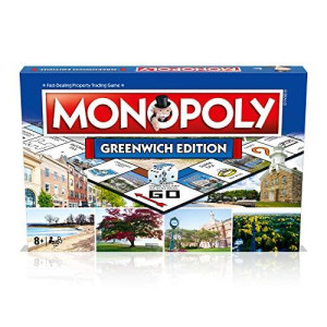 Greenwich Connecticut CT Monopoly Board Game