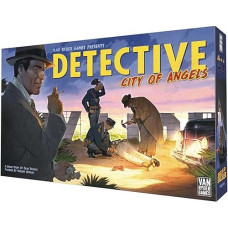 Detective City Of Angels - Board Game By Van Ryder Games 1-5 Players - 30-150 Minutes Of Gameplay - Games For Game Night - Teens And Adults Ages 14+ - English Version