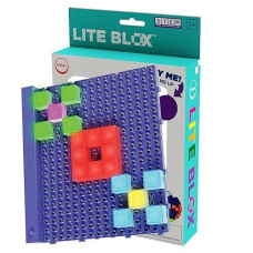 E-Blox Lite Blox Stem Builder Kit (30 Pieces), Colorful Led Lights, Building Blocks Toy Set, Great Science Project For Kids, Birthday Gift, Boys, Girls, 3+