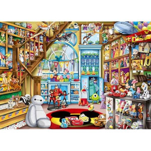 Ravensburger Disney-Pixar Toy Store Jigsaw Puzzle - 1000 Piece Puzzle For Adults And Kids | Unique Softclick Technology | Eco-Friendly Material | Fsc Certified